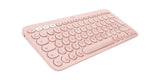 Logitech - K380 for Mac Multi-Device Bluetooth Keyboard, Rose (Nordic) Logitech