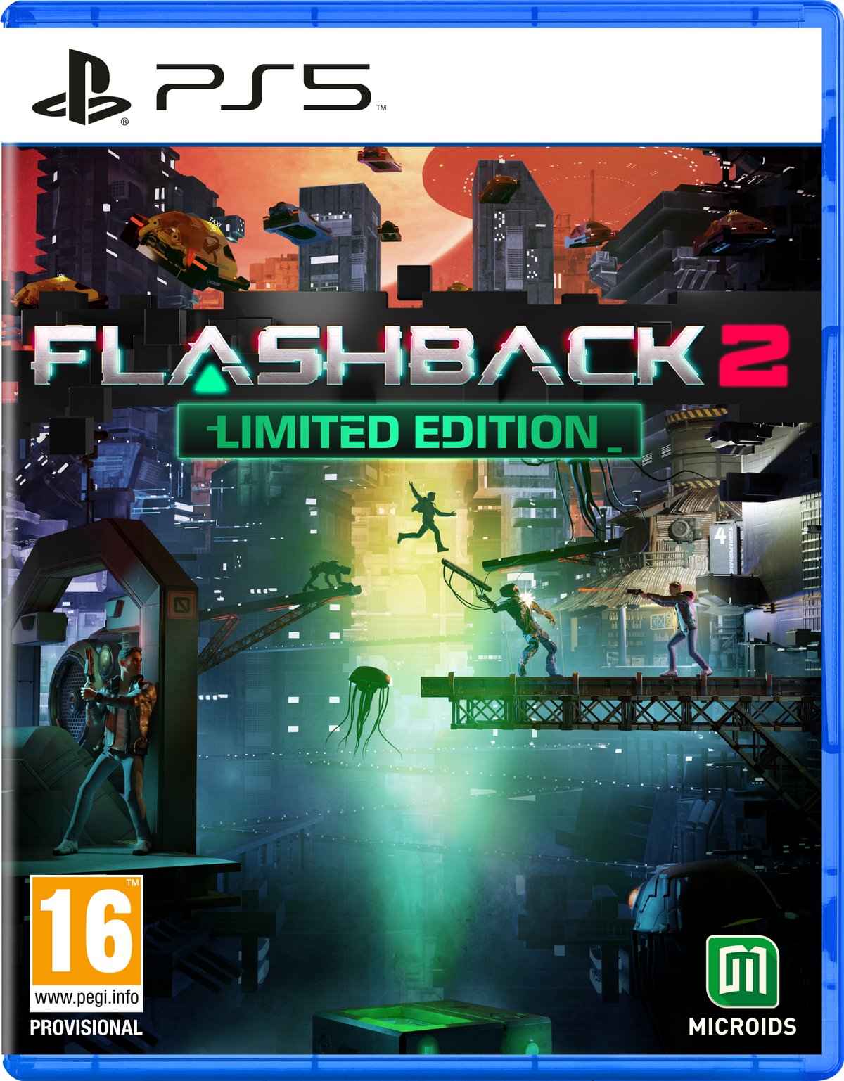 Flashback 2 (Limited Edition) – PlayStation 5 – spilomslag