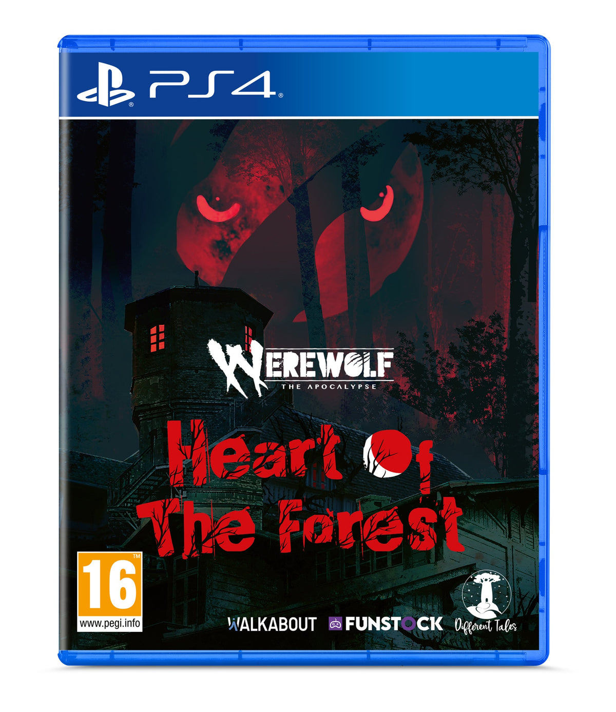 Werewolf: The Apocalypse – Heart of the Forest – PlayStation 4 – spilomslag