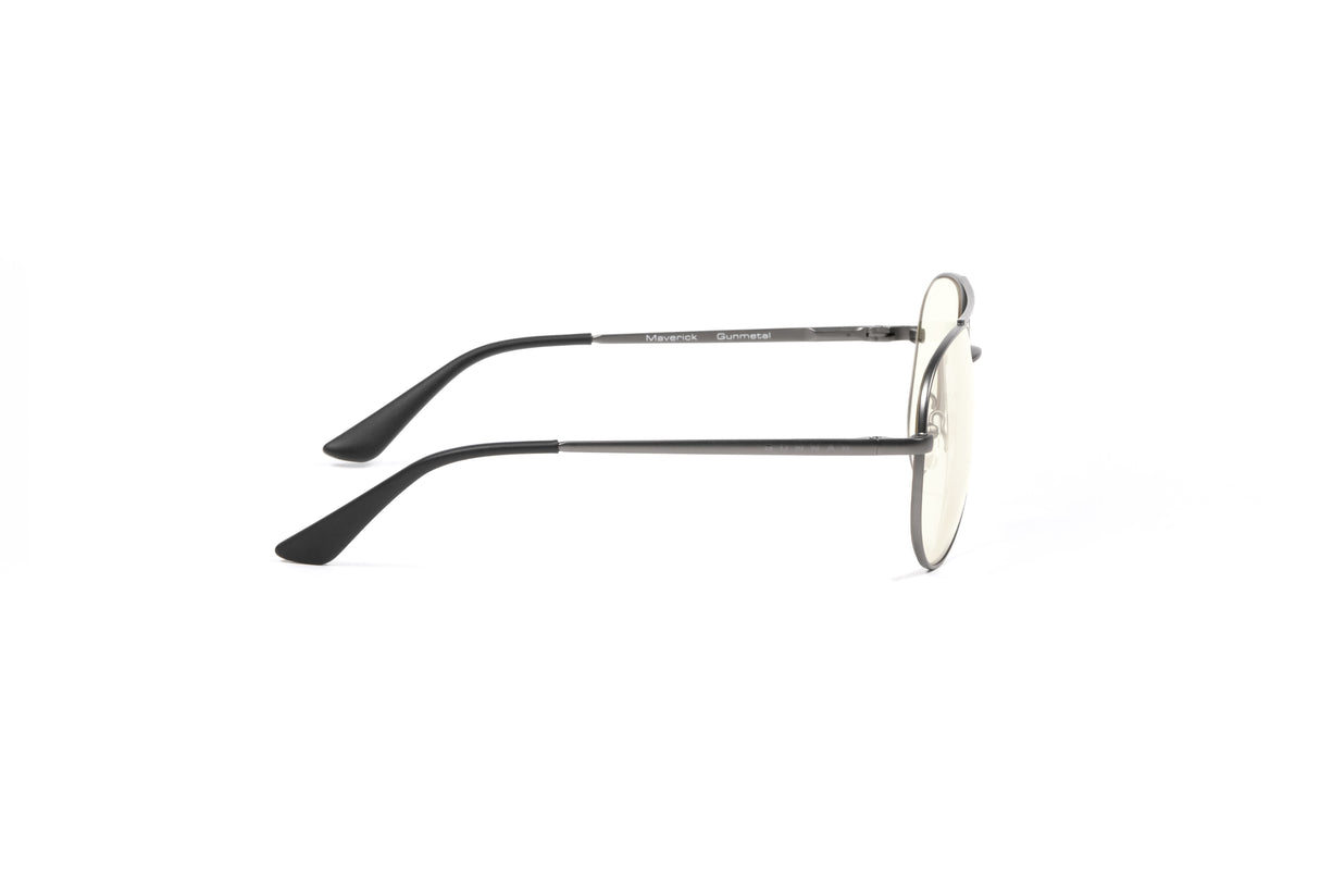 Gunnar Maverick - Gunmetal - Clear Gunnar Optiks LLC