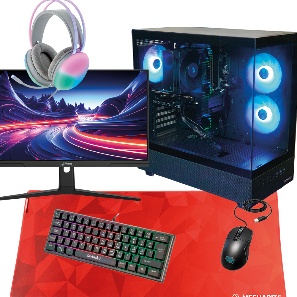 Top Fragger Pro Gaming Computer Bundle - Intel i5 - RTX 5060