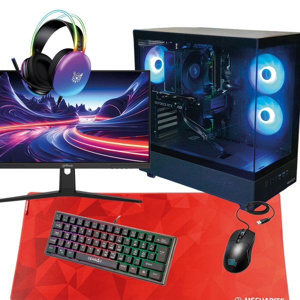 Top Fragger Pro Gaming Computer Bundle - Intel i5 - RTX 5060
