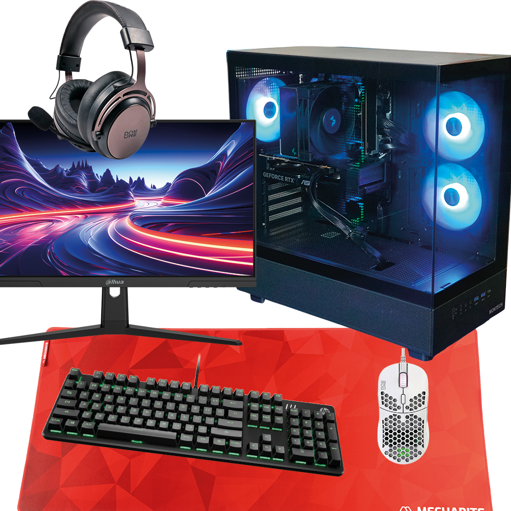 Top Fragger Pro Gaming Computer Bundle - Intel i5 - RTX 5060