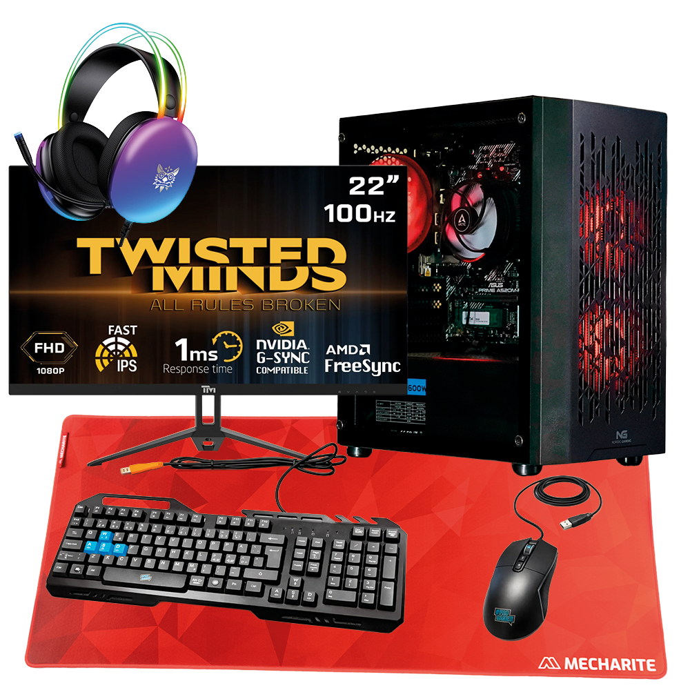 Ultimativ Wither - Perfekt Begynder Gaming Computer (Bundle)