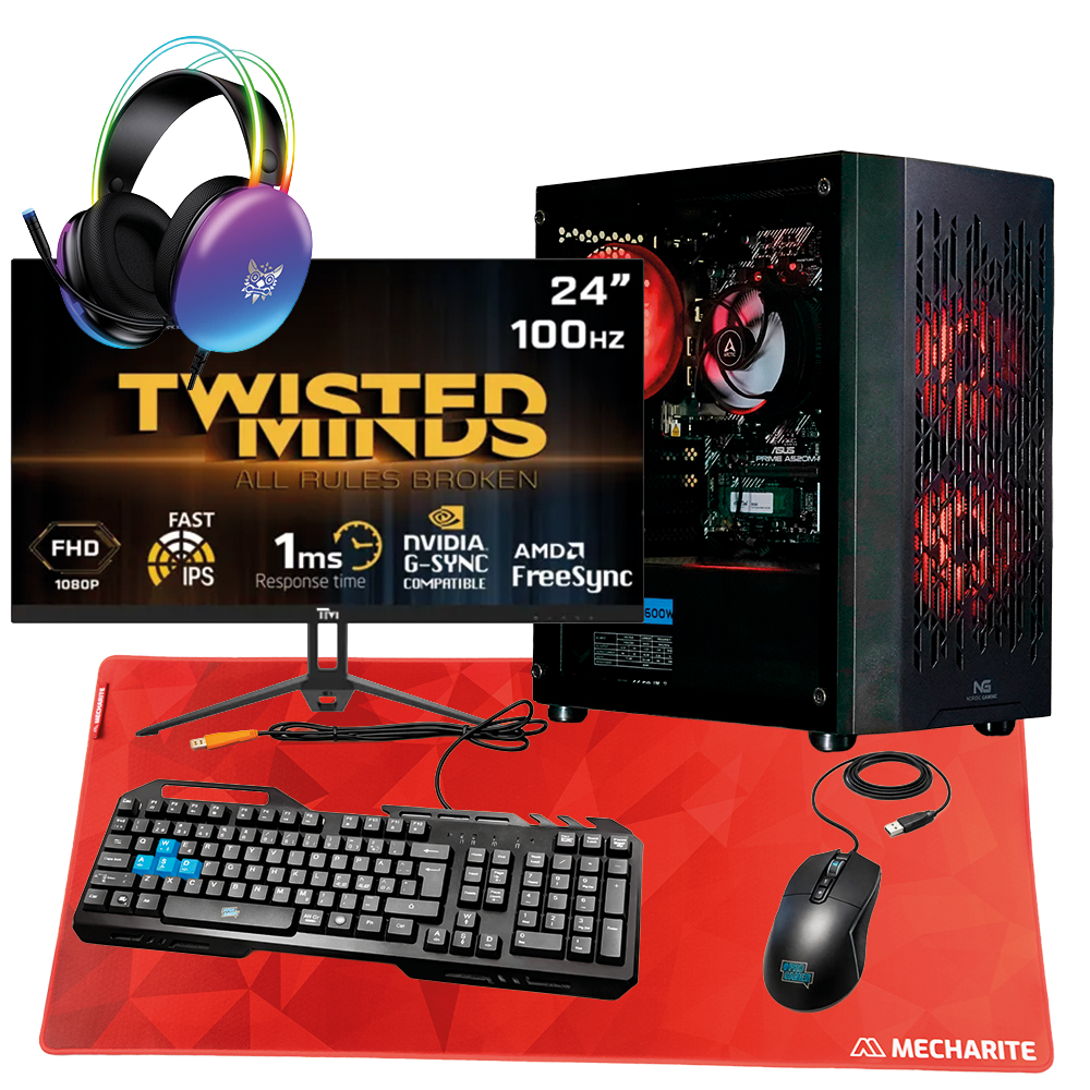 Ultimativ Wither - Perfekt Begynder Gaming Computer (Bundle)