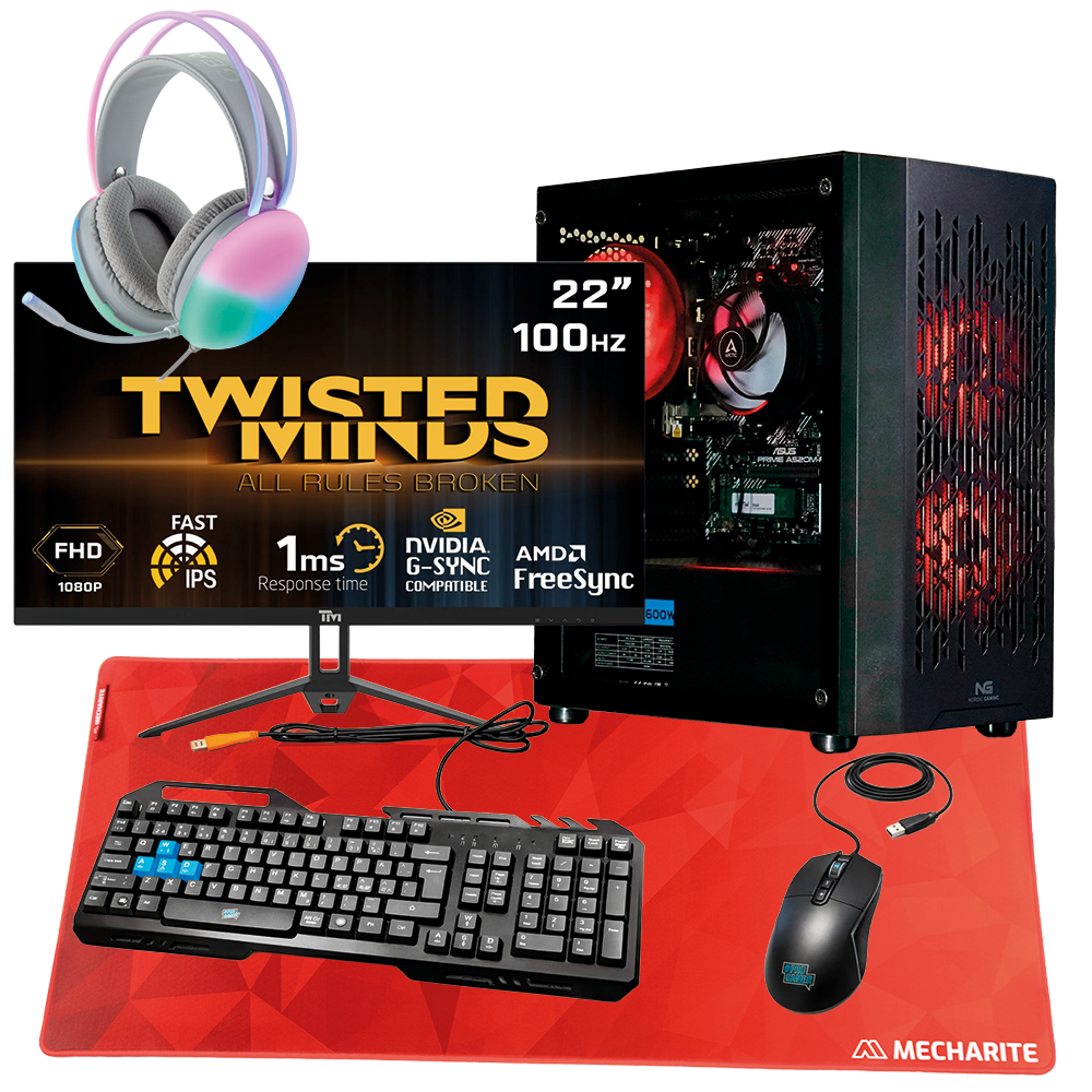 Ultimativ Wither - Perfekt Begynder Gaming Computer (Bundle)