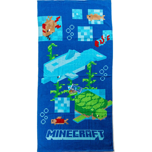 Minecraft Vattenbadhandduk 70x140cm