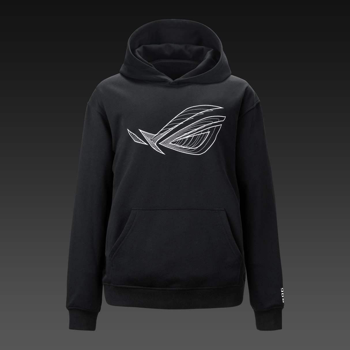 ASUS ROG GRAVITY HOODIE - Regular Fit - Sort