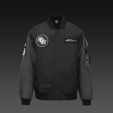 ASUS ROG COSMIC BOMBER JACKET - Regular Fit - Sort Grå