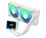 ASRock Challenger White 240 Digital AIO-vandkøling - hvid