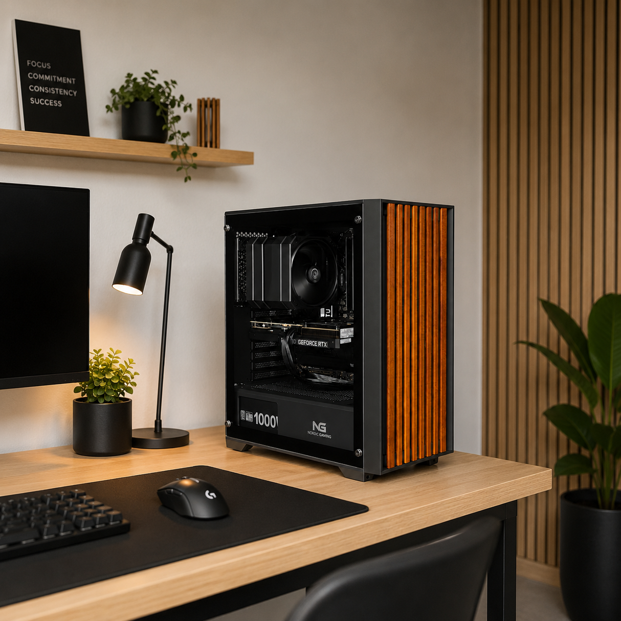 Geekd - Quantom Nova Gaming Computer - 7-265KF - RTX 5070