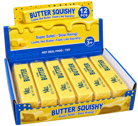 Stor Butter Squishy – produktbillede 2