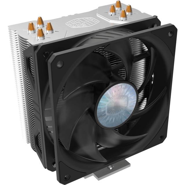 Cooler Master Hyper 212 Evo V2 Processor-køler 1-pack Sort Sølv 120 mm Cooler Master