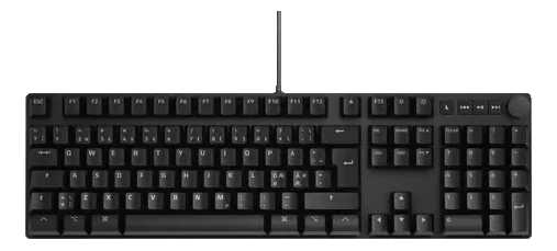 Das Keyboard MacTigr Tastatur Mekanisk - Nordisk Metadot Corporation