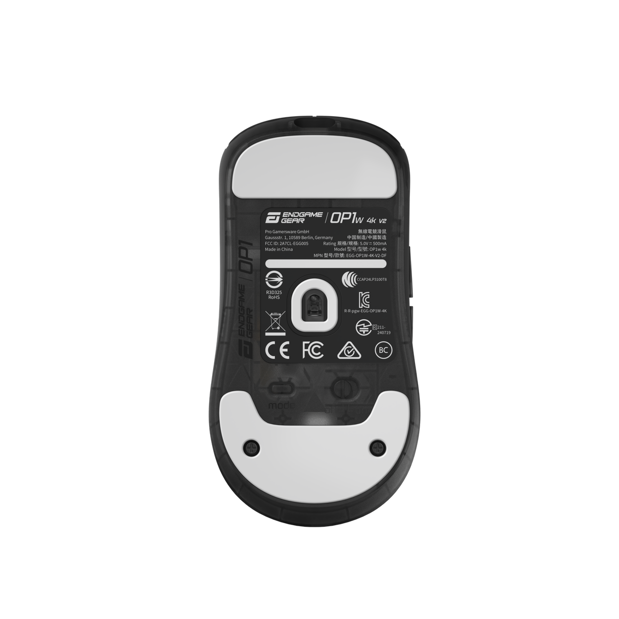 Endgame Gear OP1w 4K V2 – Trådløs Gaming Mus (Dark Frost)
