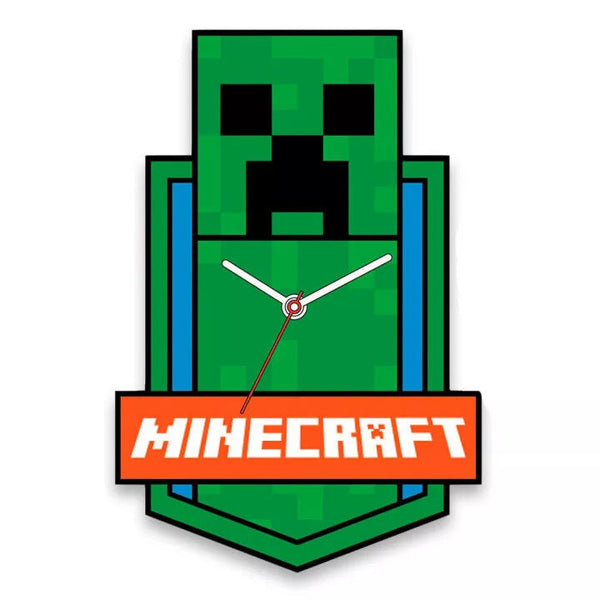 Minecraft Creeper-klocka 50 cm
