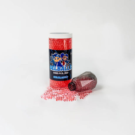 GelBlast GelBalls Red – 3.300 stk. klar til brug – produktbillede 2