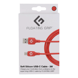 Floating Grip 3M Silicone USB-C Cable (Rød)