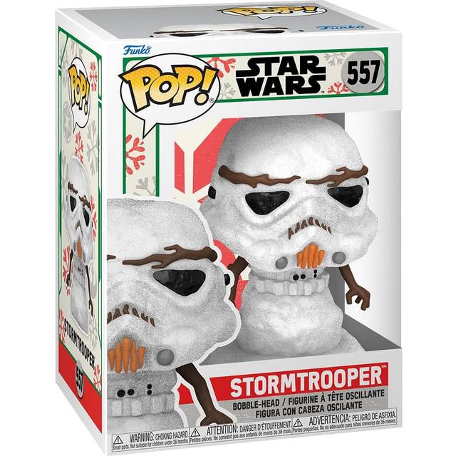 Figura Pop! Muñeco de nieve Stormtrooper 9 cm FUNKO
