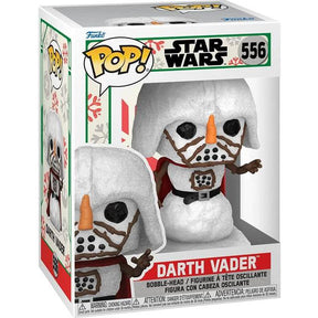 Figura Pop! Muñeco de nieve Darth Vader 9 cm FUNKO