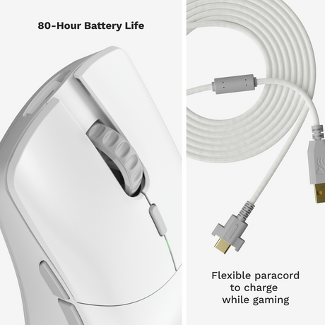 Glorious Model O 2 PRO Wireless - 4K/8K Polling - White Glorious