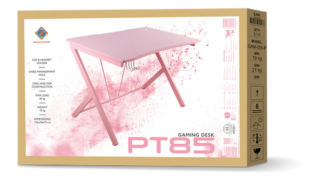 L33T - PINK LINE PT85 Gaming Bord - Pink Deltaco