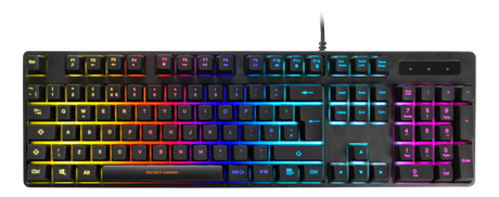 Deltaco - DK310 RGB Gaming Keyboard - Outemu Red Switch - UK LAYOUT Deltaco