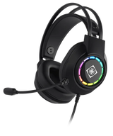 Deltaco - DH220 USB Stereo Gaming Headset - RGB - Sort Deltaco