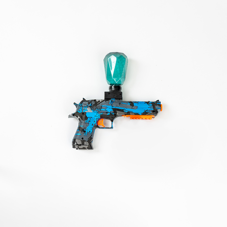 GelBlast Eagle Rush – Silver Military – produkt og medfølgende udstyr
