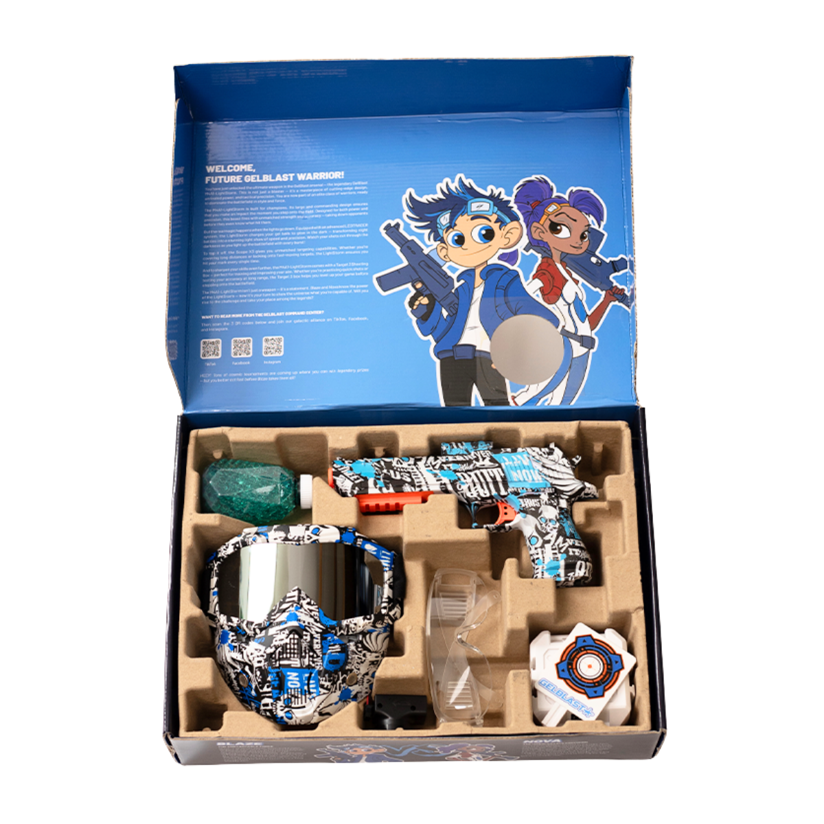GelBlast Eagle Rush – Blue Frozen
