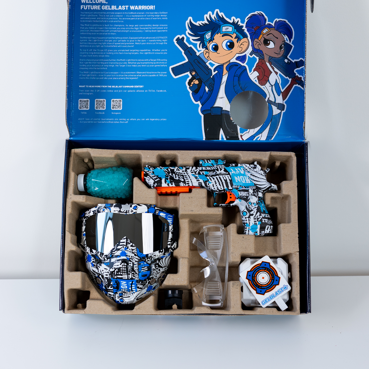 GelBlast Eagle Rush – Blue Frozen