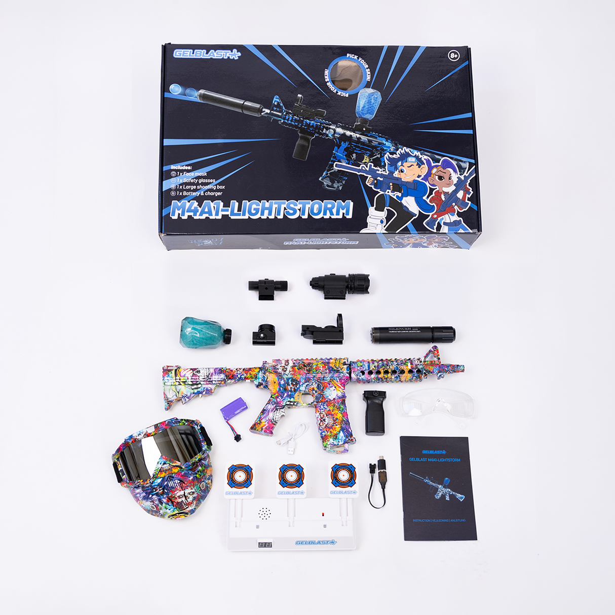 GelBlast LightStorm – Purple Devils Geekd