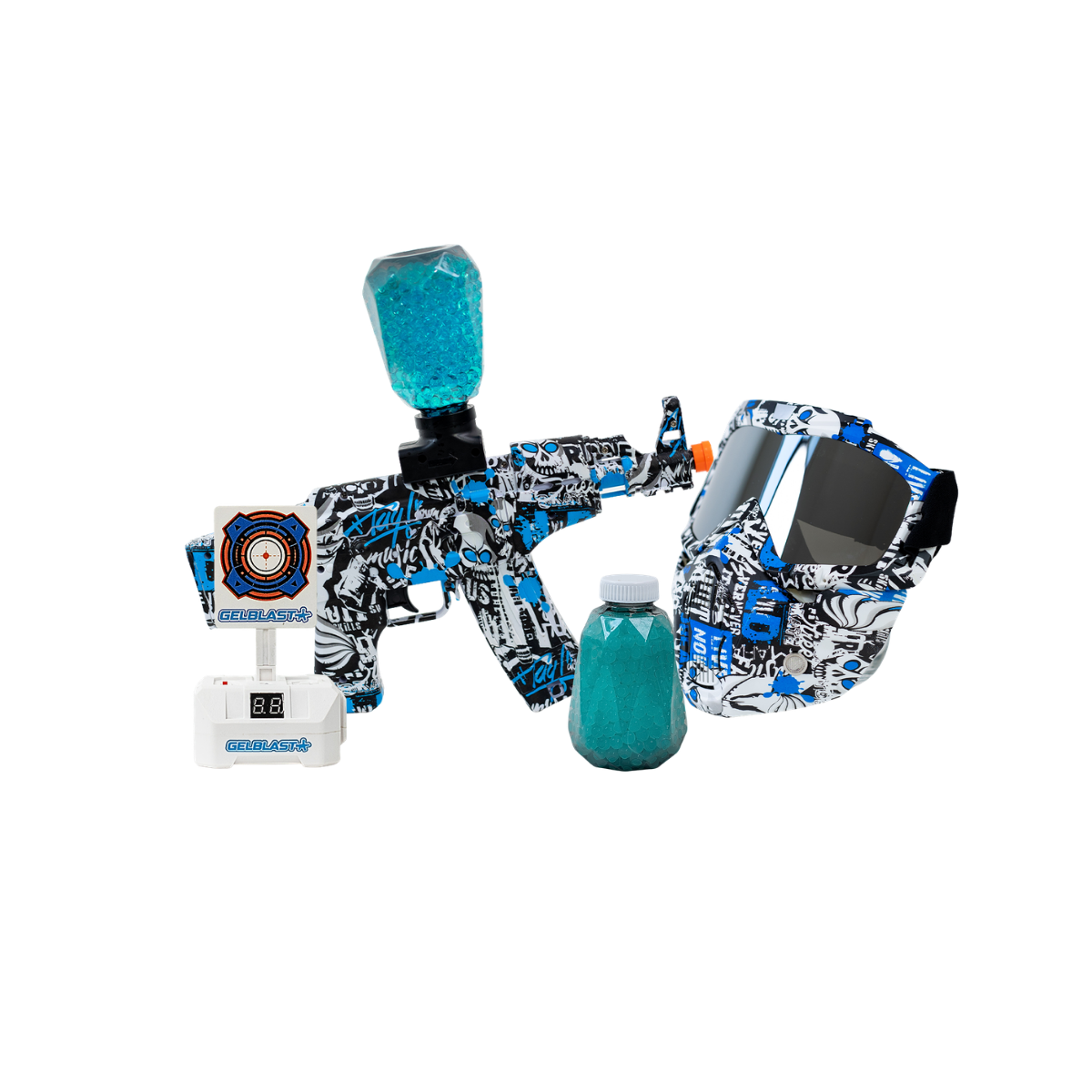 GelBlast Mini Strike – Blue Frozen Geekd