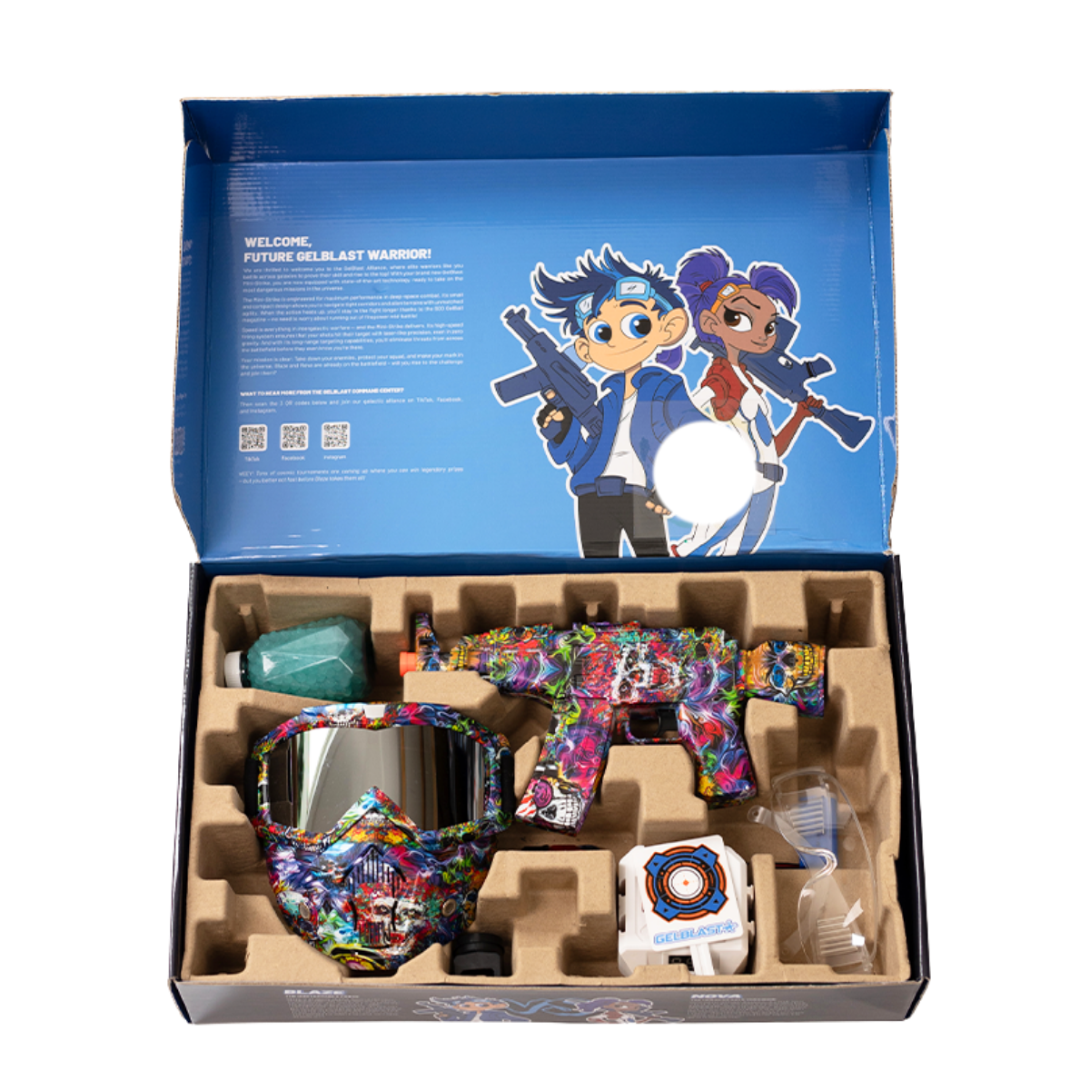 GelBlast Mini Strike – Purple Devils Geekd