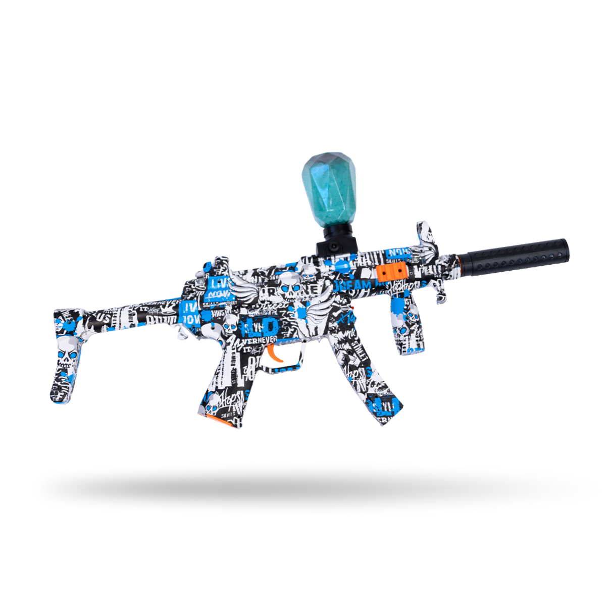 GelBlast Strike-UMP – Blue Frozen Geekd
