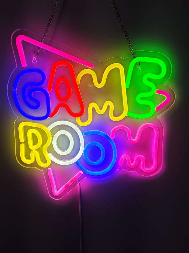 MECHARITE RGB LED Neon Lampe - Game Room Mecharite