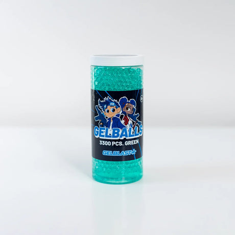 GelBlast GelBalls Green – 3.300 stk. klar til brug – produktbillede 2