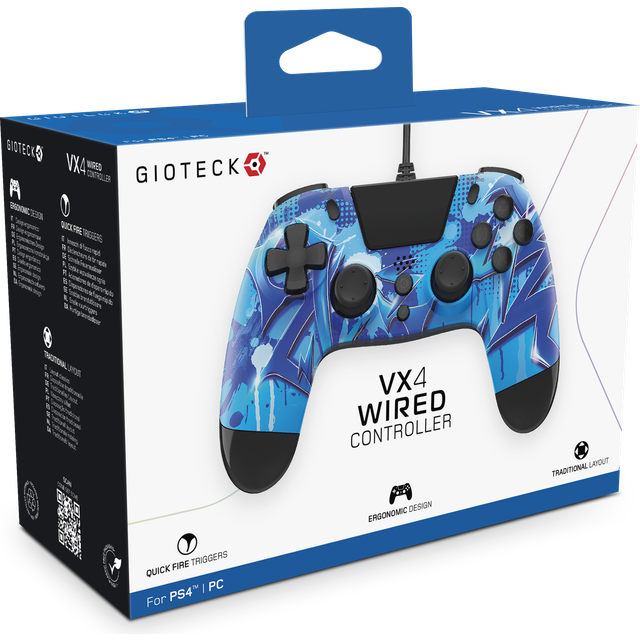 GIOTECK VX-4 Premium Kablet Controller Ps4