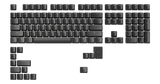 Glorious ABS Keycaps - 105 key-spots, black, NOR-Layout