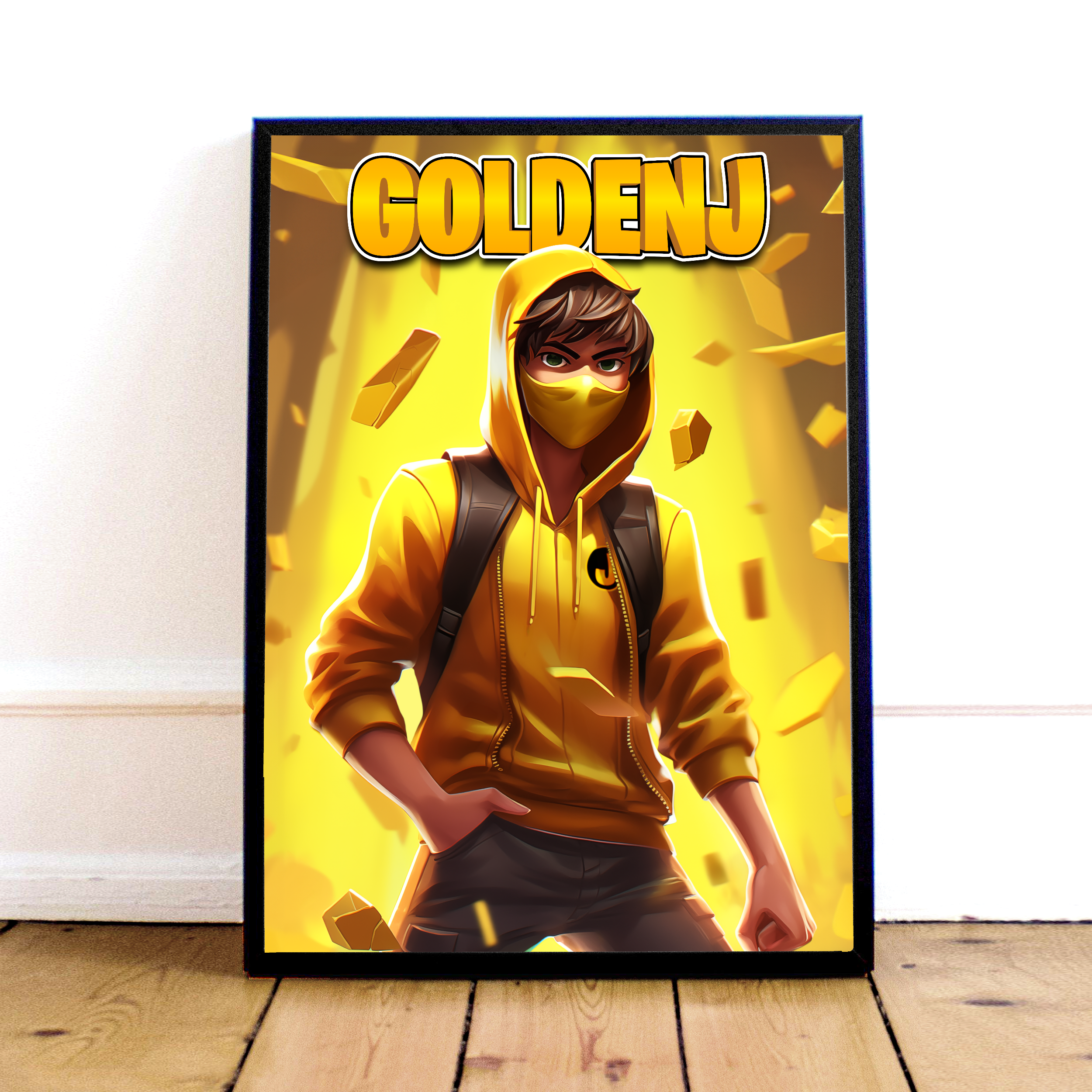GoldenJ Guld Plakat