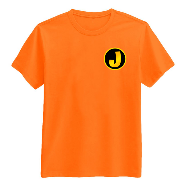 GoldenJ Logo Tee - Orange GoldenJ