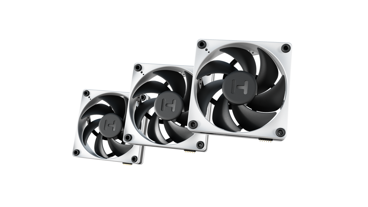 HYTE THICC FP12 Fan 3 Pack with NP50 HYTE