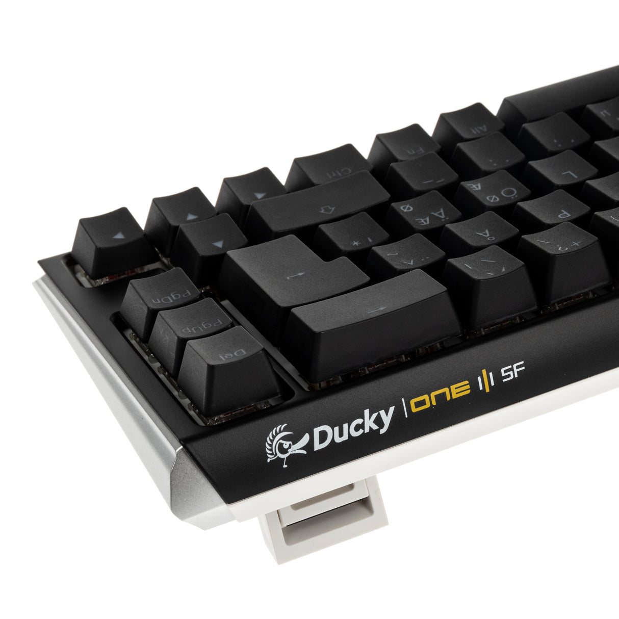 Ducky One 3 - Klassisk Sort / Hvid Nordic - SF 65% - Gateron Baby Kangaroo - RGB Ducky