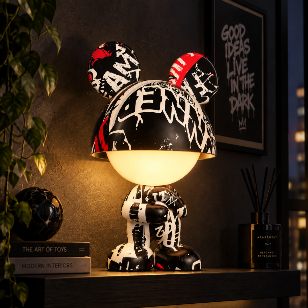 Mecharite - Graffiti Bear Lamp Geekd