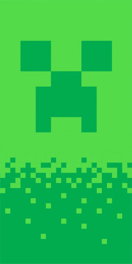 Minecraft bath towel, beach towel Digital Creeper 70*140cm Minecraft
