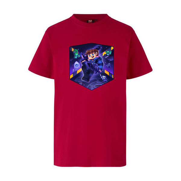 Judex rymdresor T-shirt - Röd