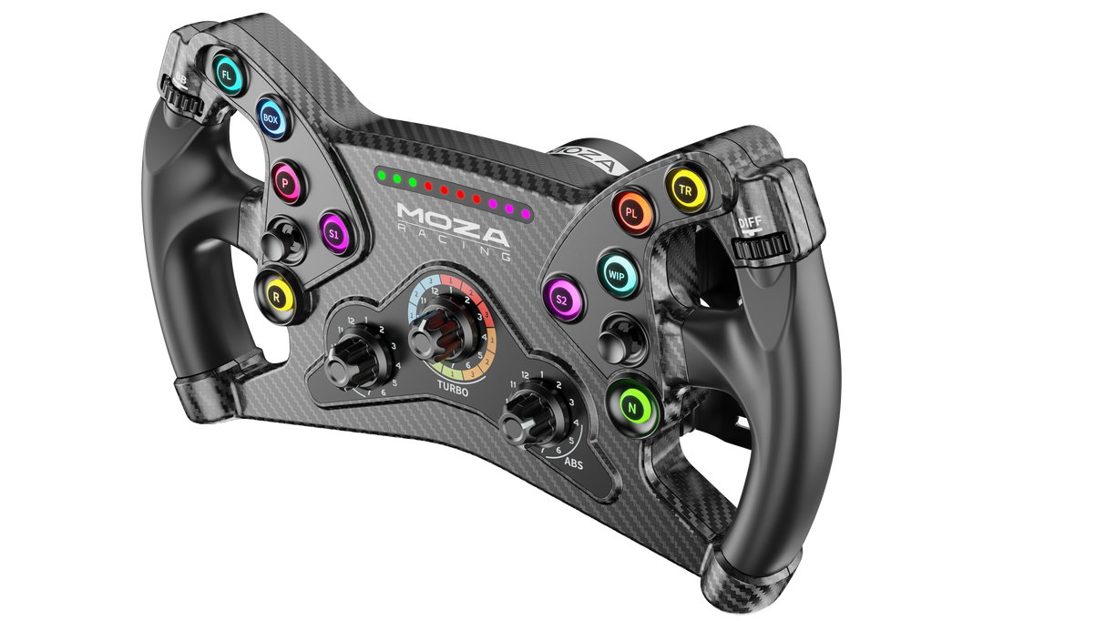 MOZA KS Formula Steering Wheel - 300mm butterfly style GT