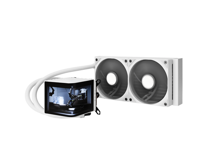 TRYX PANORAMA 240mm AIO Liquid Cooler Hvid TRYX