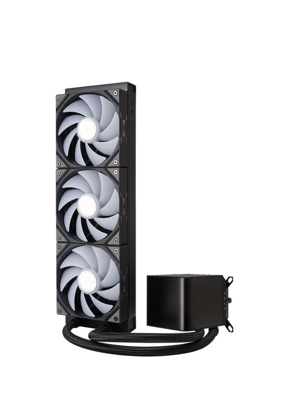 TRYX PANORAMA 360mm AIO Liquid Cooler ARGB Sort TRYX