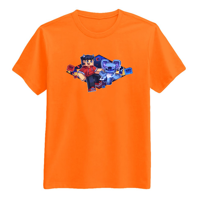 Shadys Koala i Rummet Tee - Orange ShadysMC